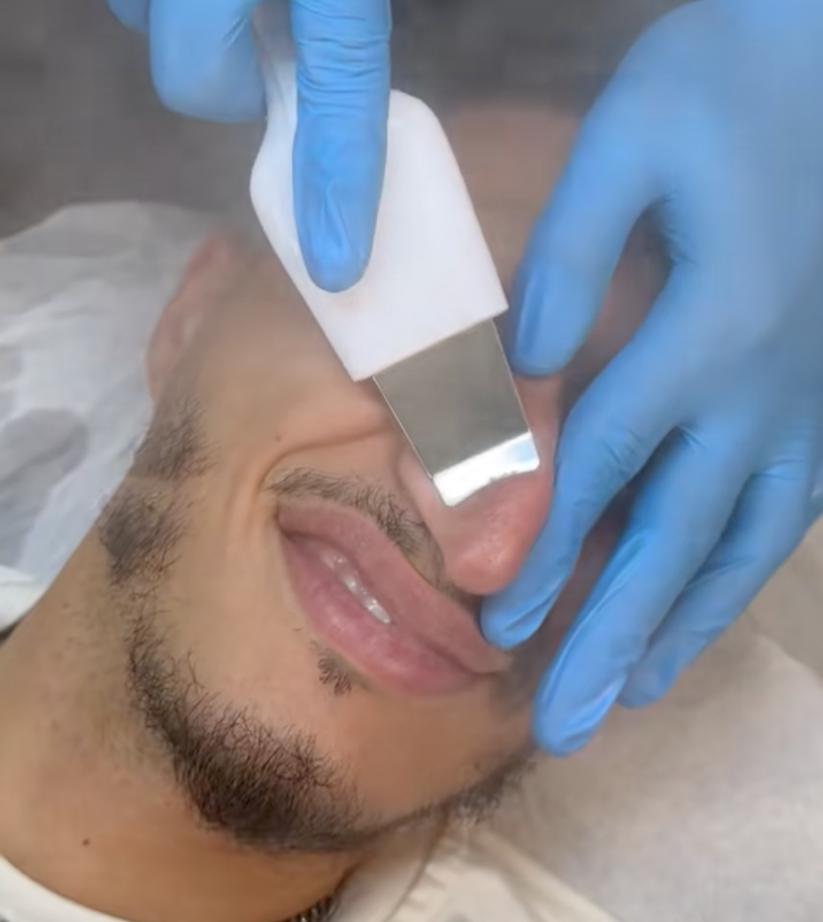 Soin hydrofacial Aesthetic Men Paris